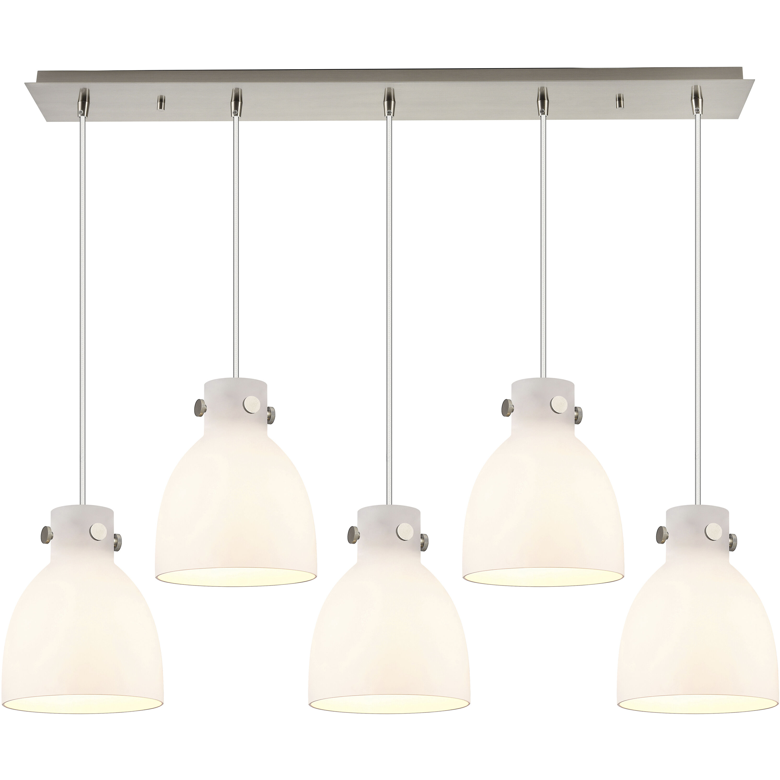 Newton Bell 5 Light 39.75 inch Island Light