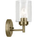 Winslow 1 Light 4.75 inch Natural Brass Wall Sconce Wall Light