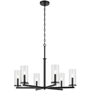 Crosby 6 Light Black Chandelier Ceiling Light