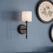 Ali 1 Light 5.25 inch Black Wall Sconce Wall Light