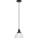 Avery 1 Light Black Mini Pendant Ceiling Light