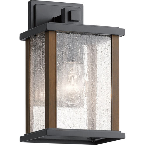 Marimount 1 Light 11 inch Black Outdoor Wall, Small