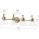 Farum 4 Light 34 inch Champagne Bronze Vanity Light Wall Light