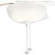 Terra 52 inch Matte White Ceiling Fan
