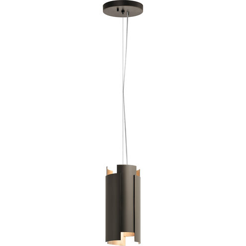 Moderne LED 6 inch Olde Bronze Mini Pendant Ceiling Light