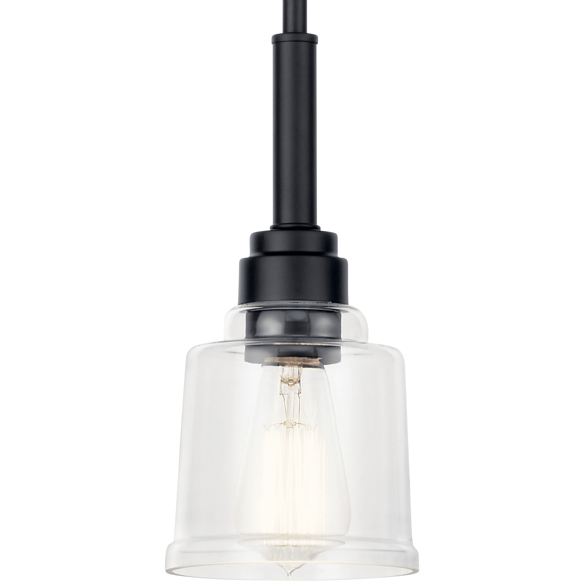 Aivian 1 Light 5.25 inch Black Mini Pendant Ceiling Light