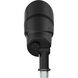 Varia 12 9.8 watt Textured Black Accent Light, Adjustable