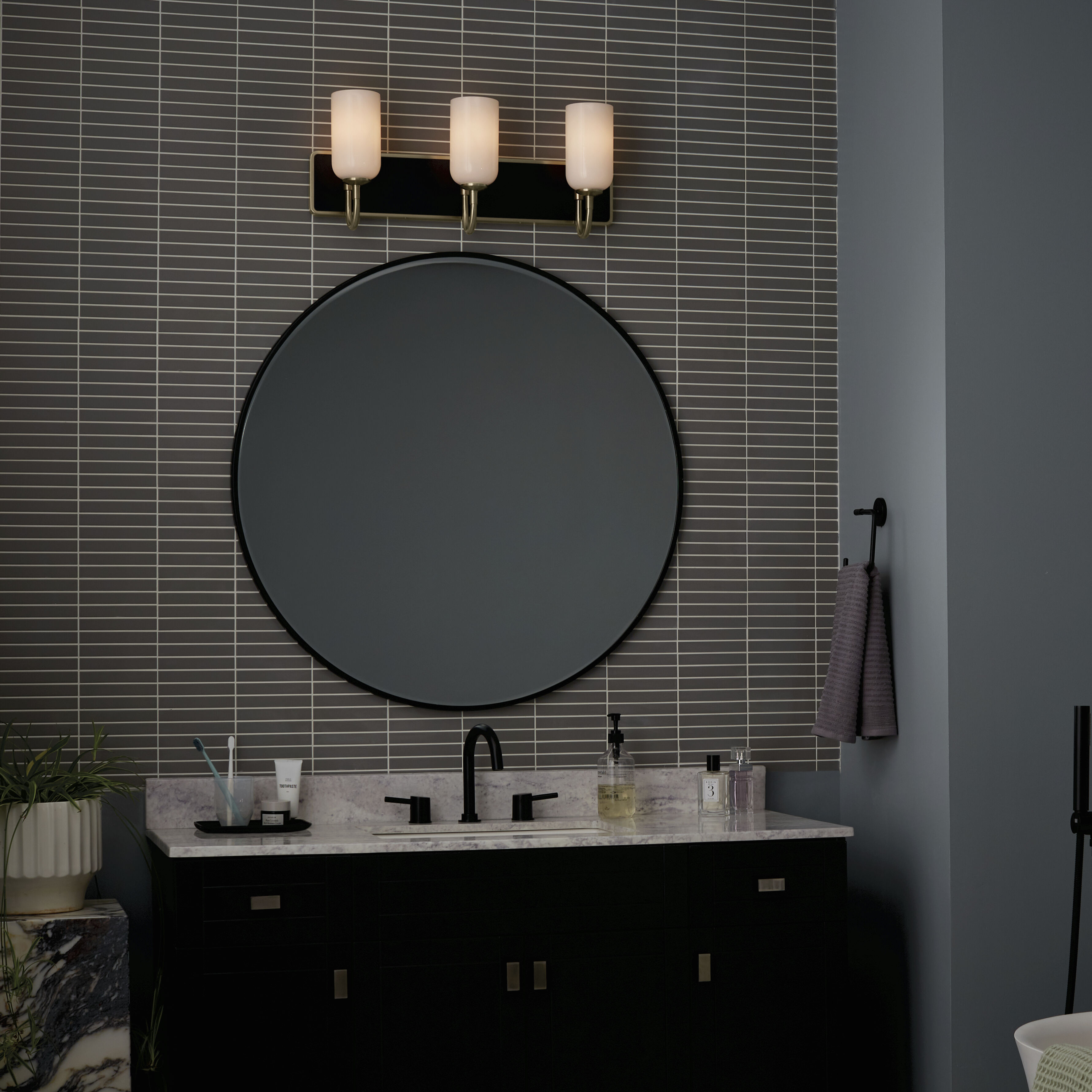 Kichler 55163CPZ Solia LED 24 inch Champagne Bronze with