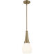 Deela LED 7 inch Champagne Bronze Pendant Ceiling Light