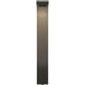 Independence 12 AC/DC 2.75 watt Textured Architectural Bronze Curved Path Light in 2700K
