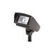 Landscape LED 120 10.00 watt Textured Architectural Bronze Landscape 120V-277V LED Flood in 3000K, Knuckle Mount