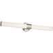 Sashi LED 32 inch Brushed Nickel Bath Bar Wall Light, Large