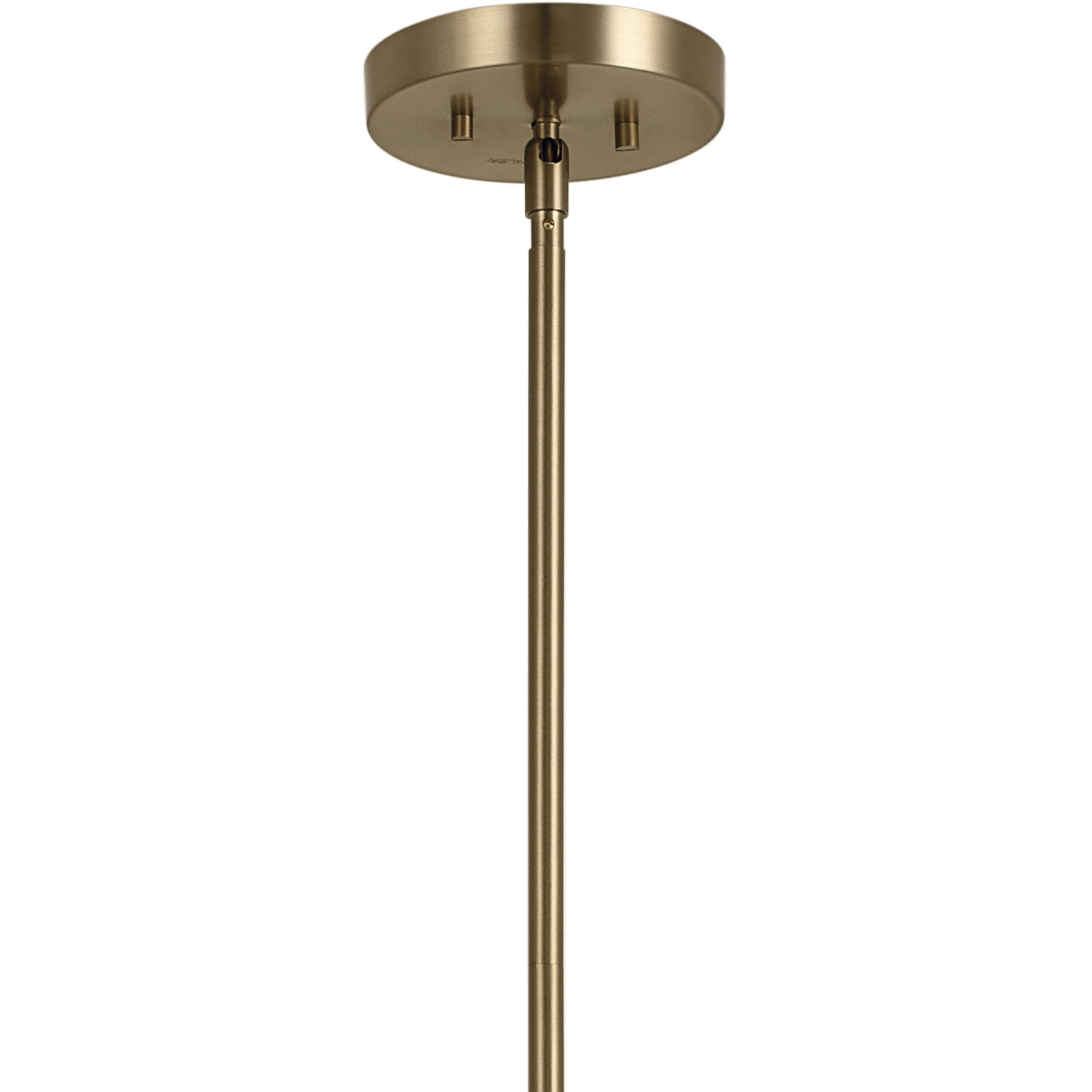 Gala LED 55.75 inch Champagne Bronze with White Chandelier Ceiling Light