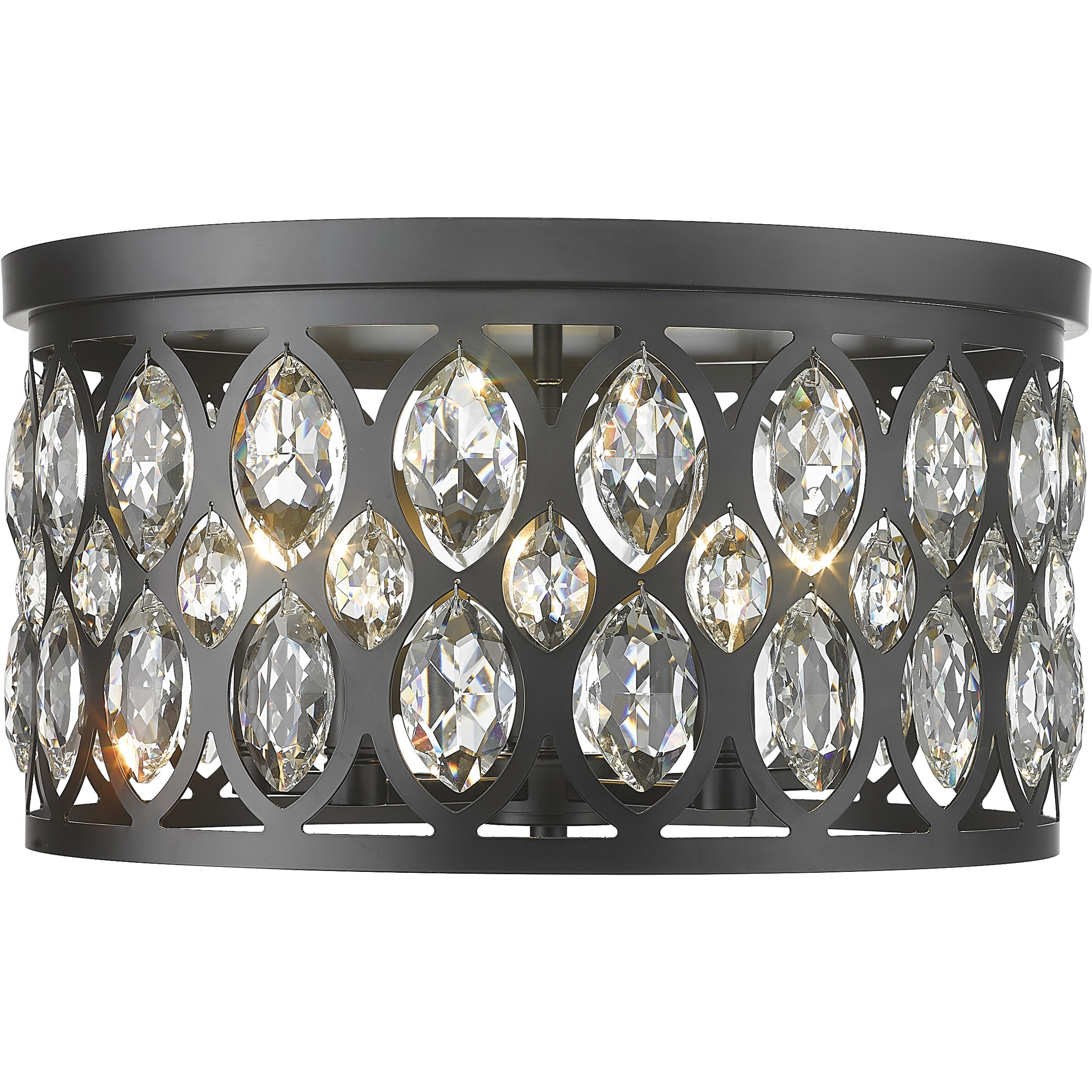 Dealey 5 Light 18.00 inch Flush Mount