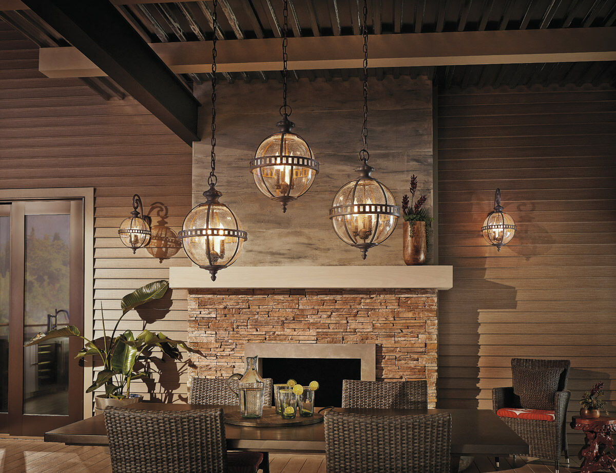 Shailene 3 Light 18 inch Olde Bronze Semi Flush Light Ceiling Light