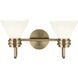 Farum LED 19.25 inch Champagne Bronze Bathroom Vanity Light Wall Light