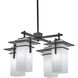 Caterham 4 Light 21 inch Olde Bronze Outdoor Chandelier