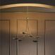 Palmela 6 Light Lacquered Bronze Chandelier Ceiling Light