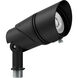 Varia 12 9.8 watt Textured Black Accent Light, Adjustable