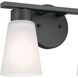 Stamos 2 Light 13 inch Black Bath Vanity Light Wall Light, 2 Arm