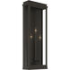 Lundon 3 Light 28.25 inch Olde Bronze Outdoor Wall Light