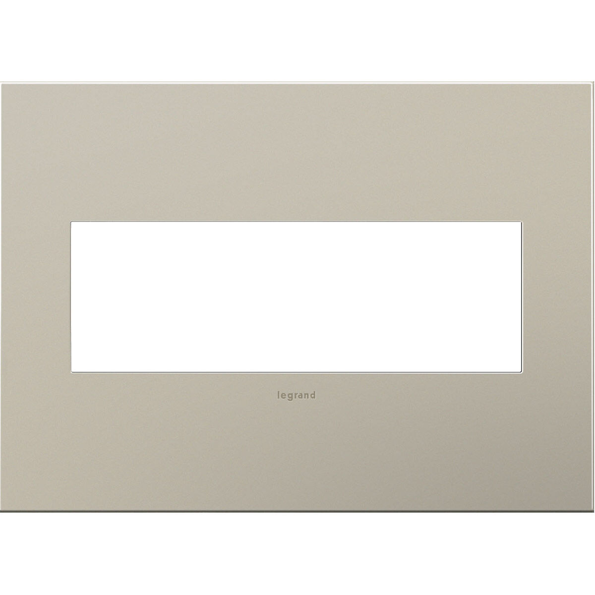 Adorne Ashen Tan Wall Plate, 3-Gang