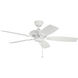 Canfield Patio 52 inch White Ceiling Fan