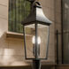 Cleary 2 Light 25.25 inch Textured Black Outdoor Post Light