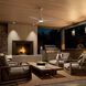 Fit 54 inch White Ceiling Fan