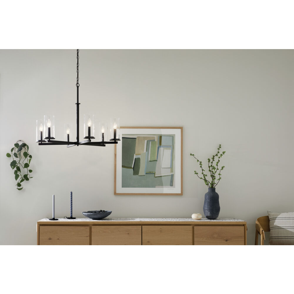 Crosby 6 Light Olde Bronze Chandelier Ceiling Light