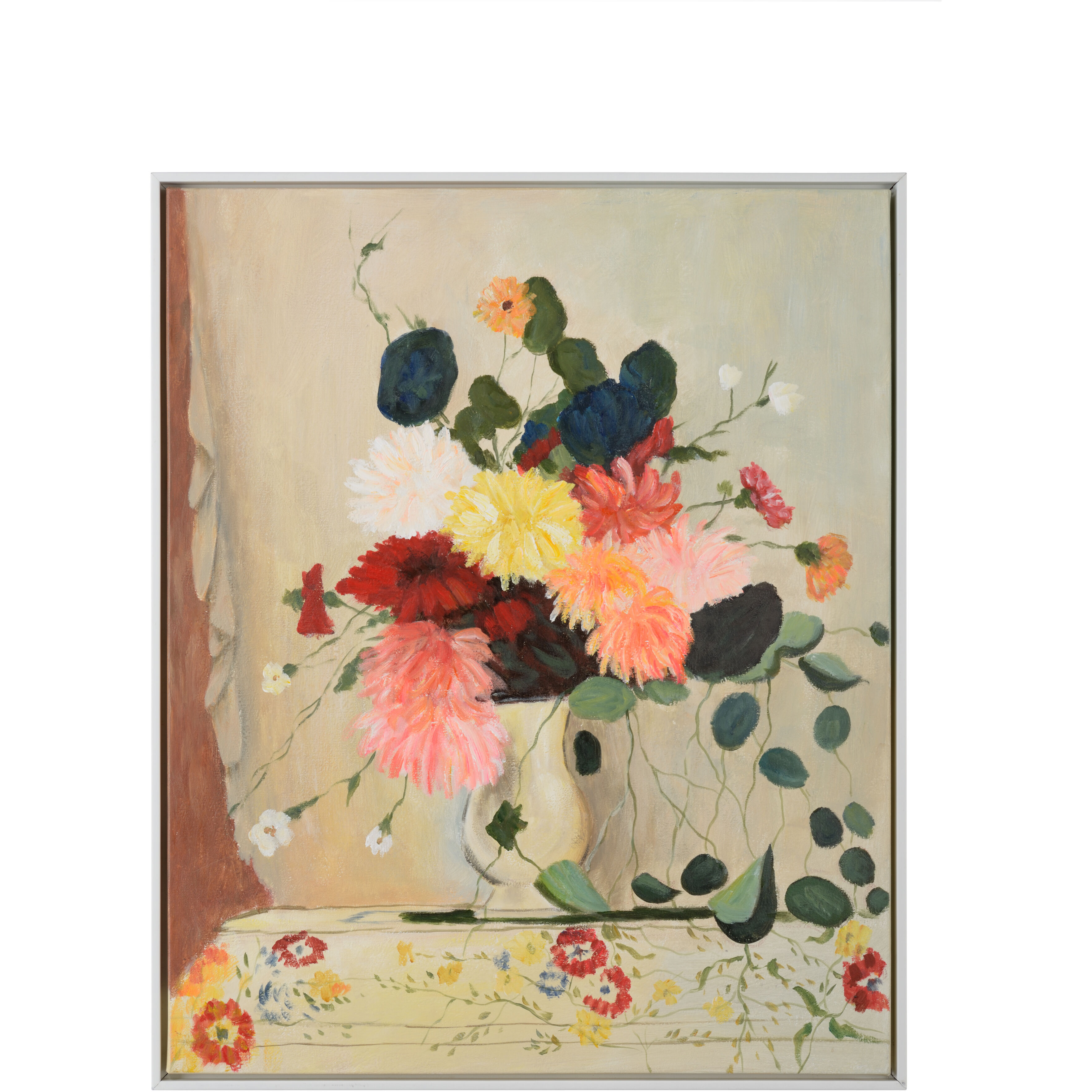 French Still Life II 40 X 33.5 inch Oil Painting