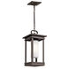 South Hope 1 Light 9 inch Rubbed Bronze Outdoor Hanging Pendant