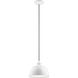Zailey 1 Light 12 inch White Pendant Ceiling Light