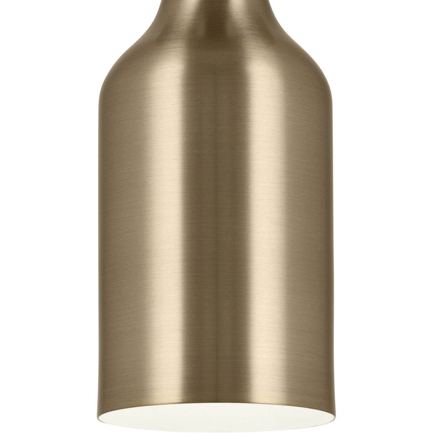 Sisu LED 5 inch Champagne Bronze Semi Flush Mount Ceiling Light