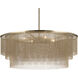 Khaite 4 Light Champagne Bronze Chandelier Ceiling Light