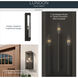 Lundon 3 Light 22 inch Olde Bronze Outdoor Wall Light