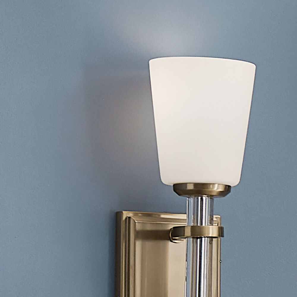 Rosalind 1 Light 5 inch Brushed Natural Brass Wall Sconce Wall Light