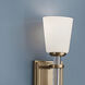 Rosalind 1 Light 5 inch Brushed Natural Brass Wall Sconce Wall Light