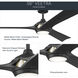 Veetra 56 inch Matte Black Ceiling Fan