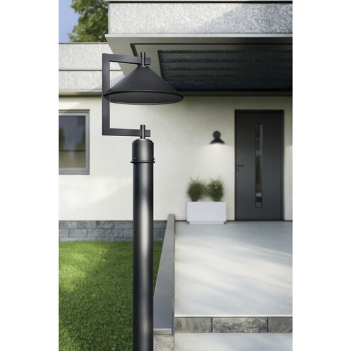Ripley 1 Light 10 inch Black Outdoor Wall Sconce, X-Large