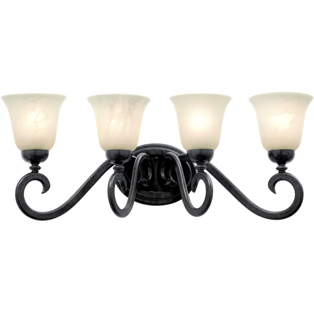 Santa Barbara 4 Light 26.50 inch Bathroom Vanity Light