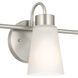 Erma 3 Light 23 inch Brushed Nickel Bath Vanity Light Wall Light, 3 Arm