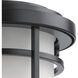 Toman 1 Light 10 inch Black Outdoor Wall in Incandescent, Small