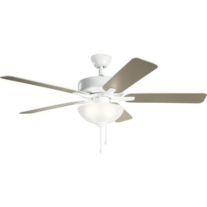 Basics Pro Select 52 inch White Ceiling Fan