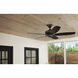 Renew Patio 52 inch Satin Black Ceiling Fan
