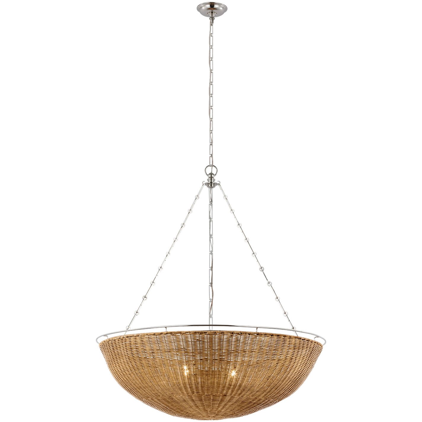 Chapman & Myers Clovis 4 Light 38.00 inch Chandelier
