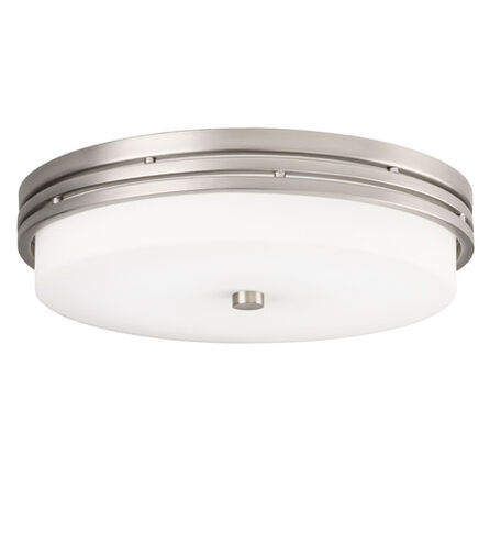 Ceiling Space LED 14 inch Brushed Nickel Flush Mount Light Ceiling Light