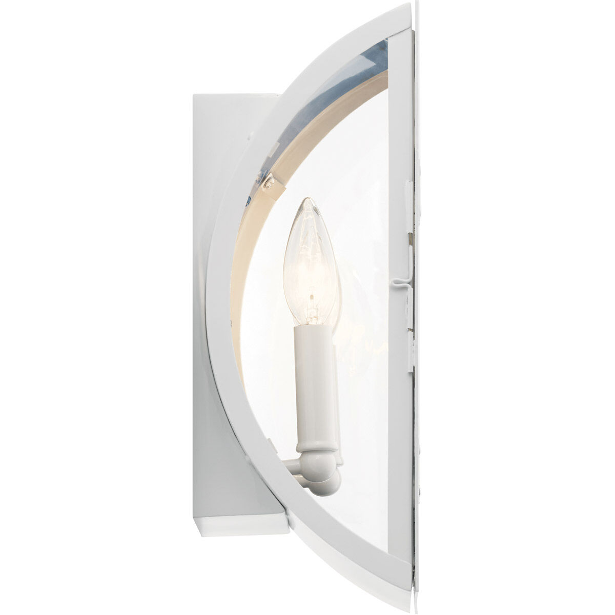 Narelle 2 Light 14 inch White Outdoor Wall, Medium