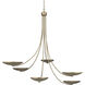 Palmela 6 Light Champagne Bronze Chandelier Ceiling Light