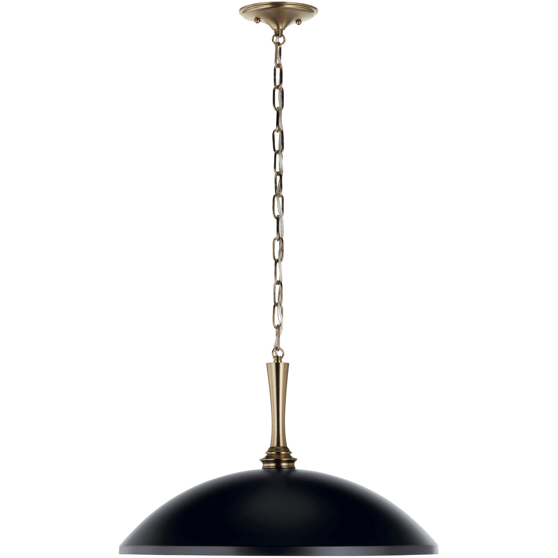 Delarosa 1 Light Black Pendant Ceiling Light